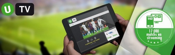 Regarder le sport en streaming avec l'Unibet TV